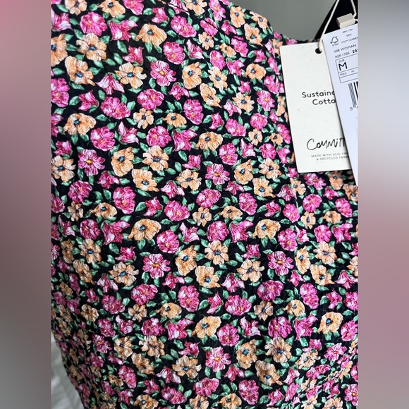 NWT Mango Ming Floral Mini Sz M - Picture 4 of 7